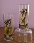 Novelty Vintage 50s Giraffe & Monkey Glasses
