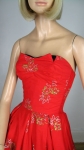 Smokin' Hot Vintage 50s Reef Hawaiian Strapless Dress 05.jpg