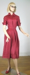 Pert and Prim Vintage 50s Sexy Red Dress