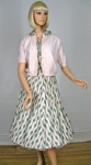 Girlie Poo Vintage 50s Pink Sundress & Cardigan Set
