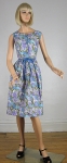 Gorgeous Floral 60s Garden Party Summer Dress