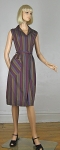 Smartest Vintage 60s Striped Dress 