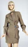 Sculptural Vintage 80s Thierry Mugler Dress