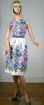Adorable Vintage 50s Cotton Garden Party Dress