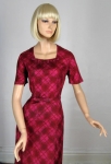 Raspberry Cutie Vintage 60s Detailed Dress 02.jpg