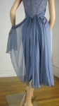 Beautiful Terry Allen Vintage 50 Powder Blue Silk Wiggle Dress 07.jpg