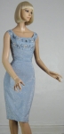 Sexiest Vintage 50s/60s Sparkle Wiggle Dress