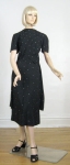 Sparkling Vintage 40s Rhinestone Studded Dress 8.jpg