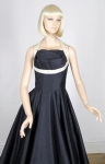Bombshell  Natlynn Originals Vintage 50s Halter Dress With Shelf Bust