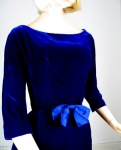 Blue Velvet Vintage 60s Suzy Perette Cocktail Dress 03.jpg