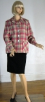 Cute Vintage 40s Pink & Gray 49er Jacket 03.jpg