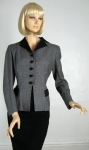 Smart Vintage 50s Houndstooth Check Jacket