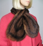 Pinky Coral Vintage 40s/50s Swing Coat Fur Ascot 03.jpg