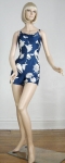 Pinup Girl Vintage 70s Seashell Swimsuit